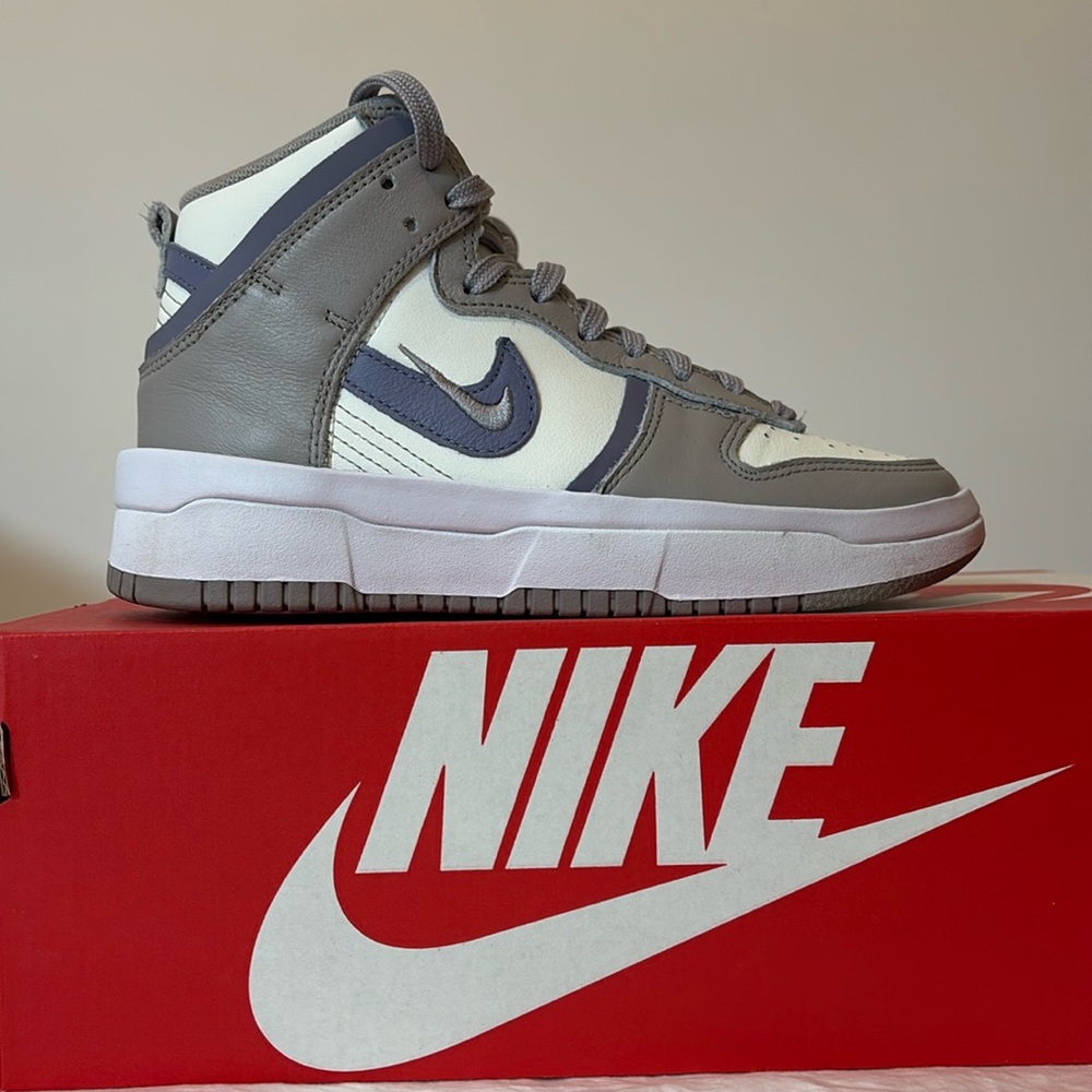 Nike Dunk High Up Iron Purple – Lightly Worn– Size 5 Women’s